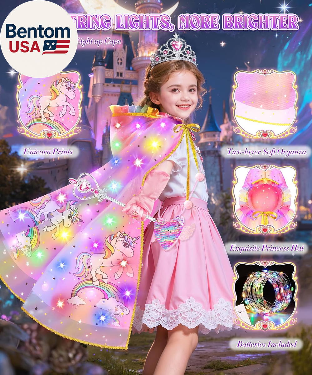 princess dress up cape 100% Silk Capes For Dress Up & Pretend Play