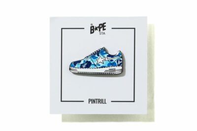 非売品？ A BATHING APE PINTRILL BAPESTA PINS New A Bathing Ape ABC CAMO BAPE STA PINTRILL Blue PIN | eBay