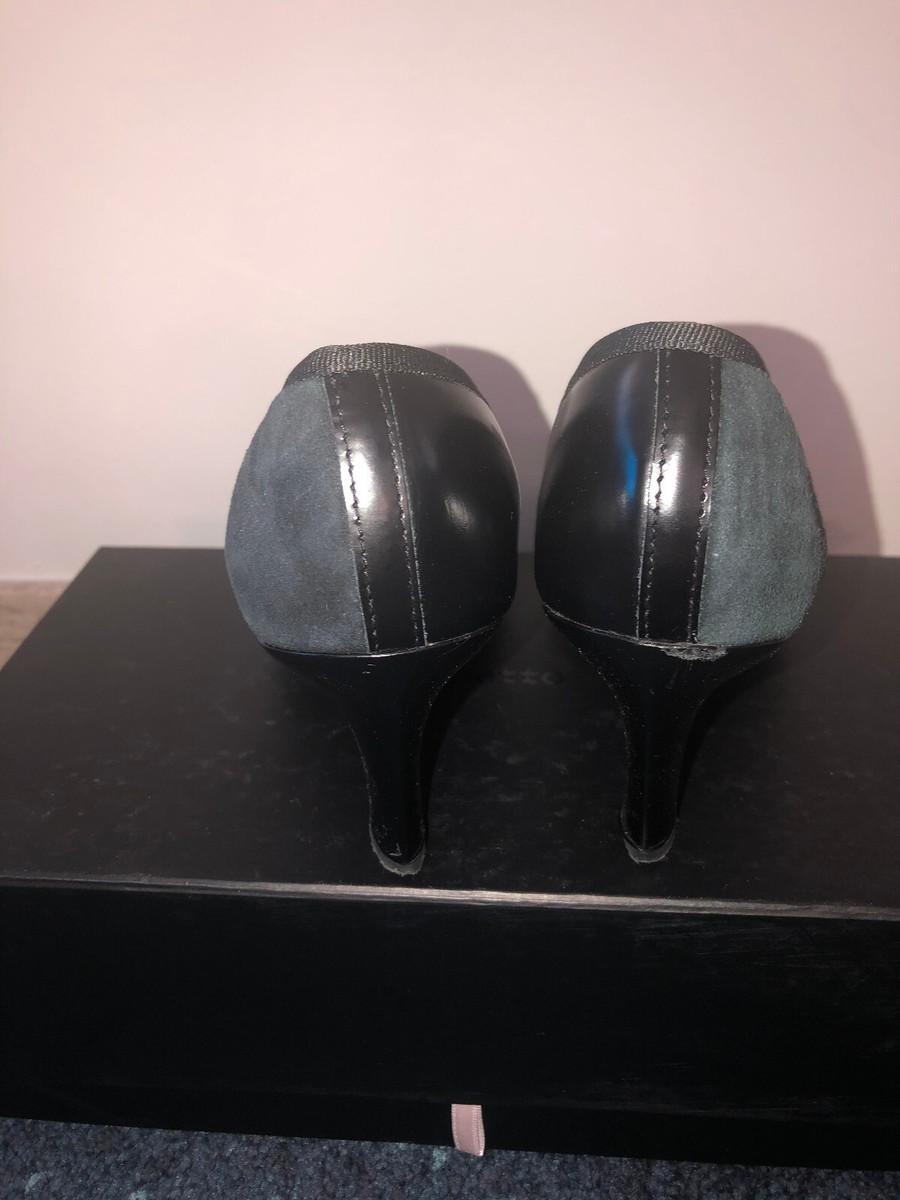 Escarpins Repetto Bi-Matière Noir - Pointure 37 - Occasion Comme Neuves