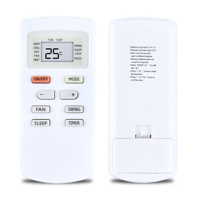 Novo controle remoto para ar-condicionado universal, substituição para gree  yx1f, ac a/c yx1f1 yx1f2