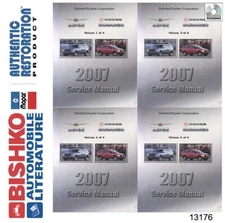 2007 Dodge Durango Chrysler Aspen Shop Service Repair Manual CD