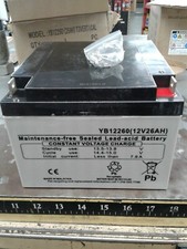 Technical Precision Replacement Battery Part YB12260 12V26AH