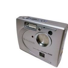FUJIFILM FinePix 4500 Compact Digital Camera Silver Rare Used From JAPAN