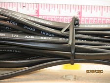 The listing is for: 1 RJ11 Straight Modular Telephone Cable, Black, 9ft-1