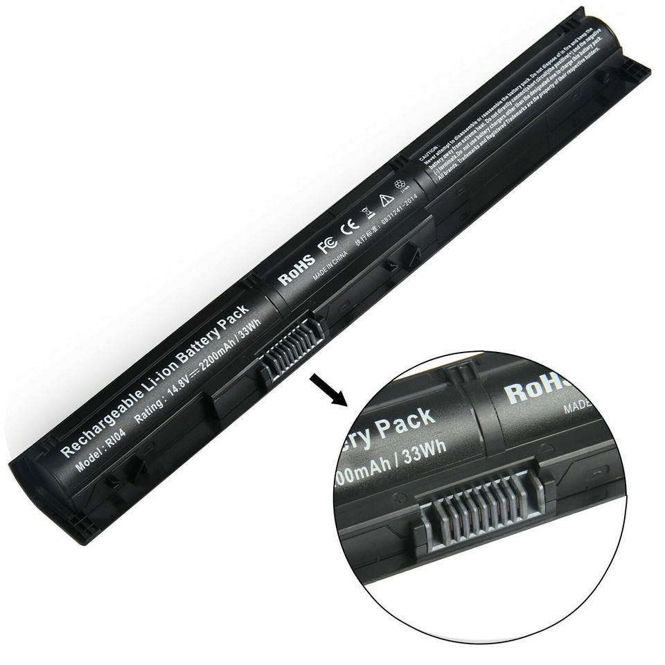 RI04 Battery for HP ProBook 450 G3, 455 G3, 470 G3 805047-851 HSTNN ...