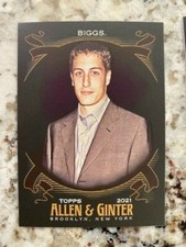 2021 TOPPS ALLEN GINTER X BASEBALL BASE CARD ACTOR JASON BIGGS #212