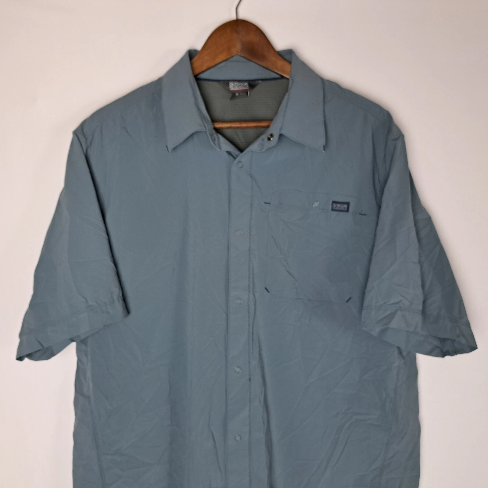 outdoor-research snap short sleeve 1 chest pocket packable shirt