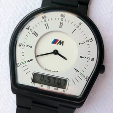 BMW M Style Power M3 E30 E36 Motorsport Racing Car Accessory Chronograph Watch