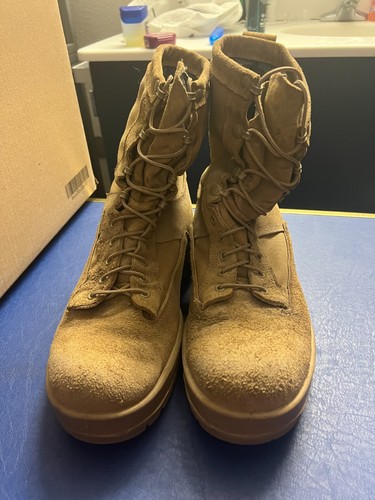 Altama Mens 10.5 W Desert Tan Gore-Tex Vibram Combat Boots SPE1C1-17-D-1075 - Picture 8 of 9
