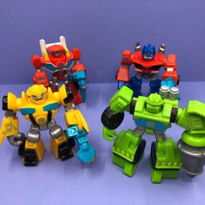 Playskool Heroes Transformers Rescue Bots Roboter Spielzeug Action Figuren Set Konvolut