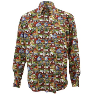 camisas retro hombre