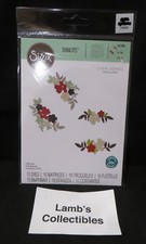 Sizzix Thinlits Wild Blossom Corners Jones 10 dies Ellison Scrapbooking 665286
