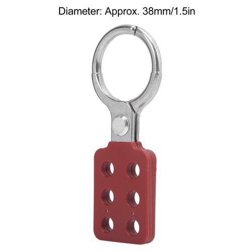 10 Stück Lockout Hasp 38 mm Verriegelung Haspel für chemische Schrank - Bild 6 von 15