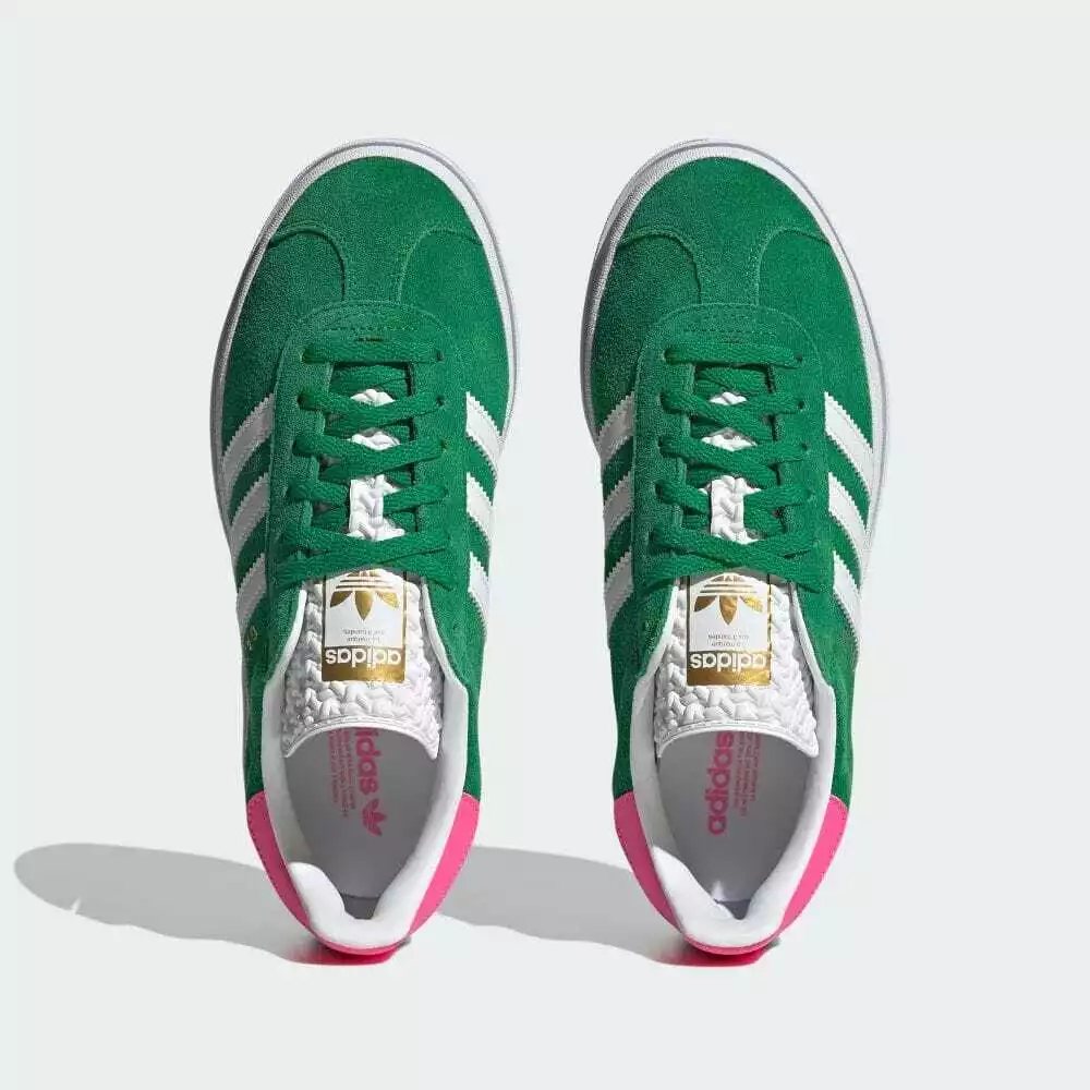 womens green suede adidas
