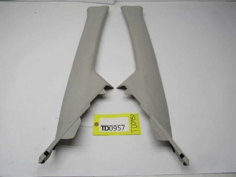 Guarnição de pilar para-brisa Mazda 5 2006 2007 motorista passageiro tampa interna frontal fabricante de equipamento original - Imagem 3 de 4