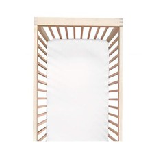 100 Mulberry Silk Crib Sheet for Baby Hair, Standard Crib Mattress Sheet for...