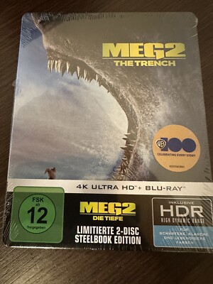 MEG 2  Steelbook - 4k Ultra HD +  Blu Ray OVP