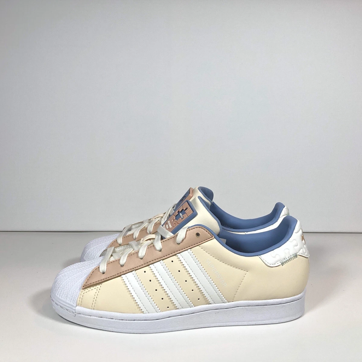 Adidas men's superstar khaki cheap