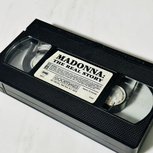 Madonna The Real Story - VHS - An Unauthorized Video Documentary - Foto 2 di 5