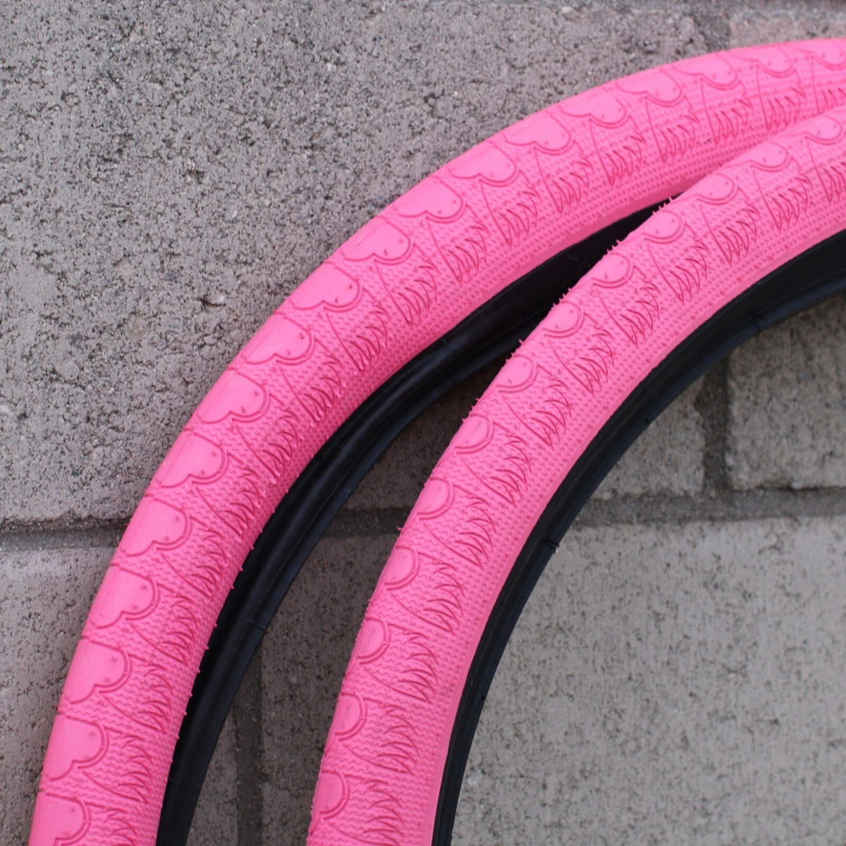 Bmx top pink tires