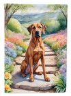 Rhodesian Ridgeback Spring Path Flag Canvas House Size Dac6704Chf