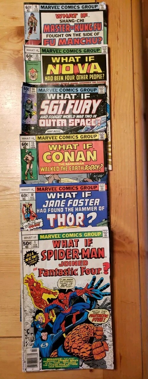 Explore Marvel's What If Comics Issues 1-10, 13-16