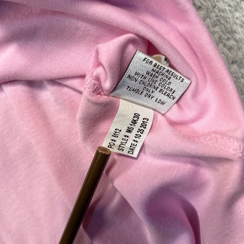 Peter Millar Polo Shirt Cotton Short Sleeve Golf Casual Pink Mens Large - Picture 4 of 6