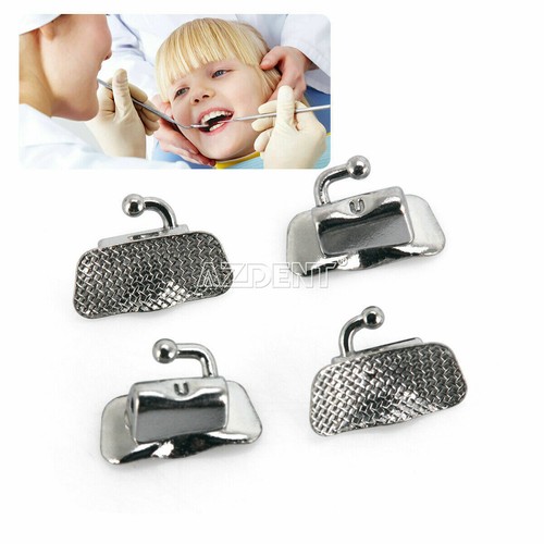 Tubos bucales adhesivos para ortodoncia dental metal MBT/rojizo 0,022 1er molar no conv - Imagen 8 de 38
