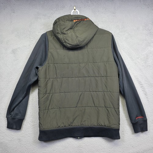 Under Armour Hoodie Men L Green Storm ColdGear Infrared Survivor Hybrid Gorpcore - Picture 3 of 18