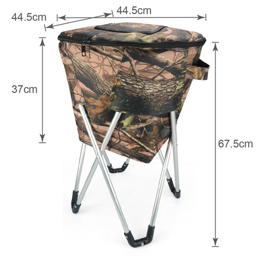 EAGLEMATE 60L CAMO PICNIC COOLER BAGS OUTDOOR COOLER BAGS WITH STAND BPA FREE - Picture 2 of 7