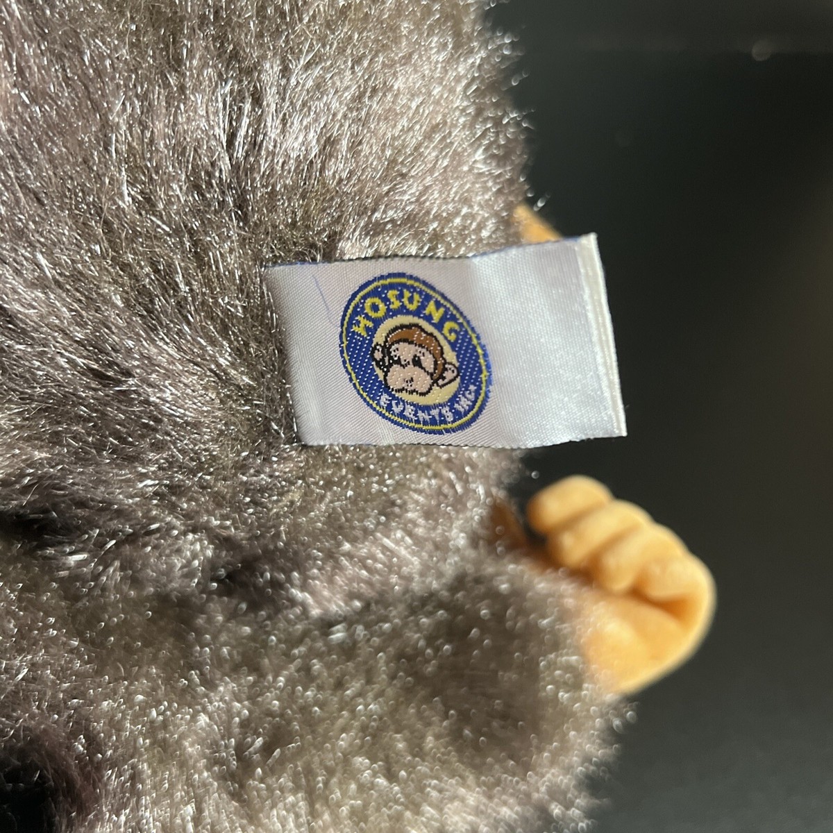 Vintage 1990's Hosung Squeaking Monkey Doll Bib And Pacifier | eBay