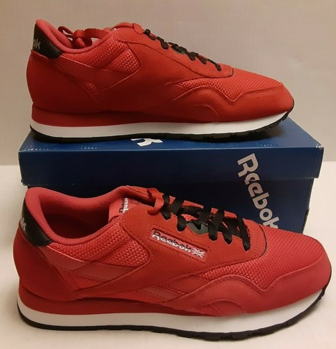 Reebok Classic Nylon red shoes Mens 