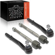 4x Front Inner Outer Tie Rod End Kit For Land Rover Range Rover 2003 2004-2012