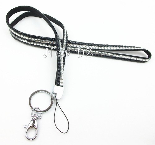 Lanyard Rhinestone Neck Strap ID - Perfect for teachers, nurses, party or work - Picture 9 of 20