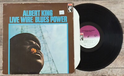 Vintage Albert King  Live Wire Blues Power  LP Vinyl STX-4128 Stax Fantasy READ