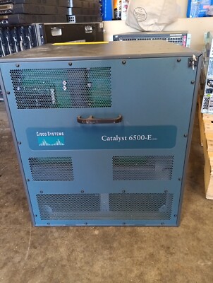 CISCO Catalyst 6500 Ws-6500-E Network Switch w/Ws-Svc-Asa-Sm1, Ws-Sup720-3BXL
