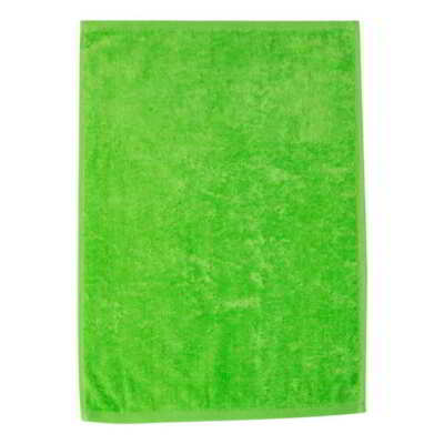 Q-Tees Deluxe Hemmed Hand Towel T300 - Lime - One Size