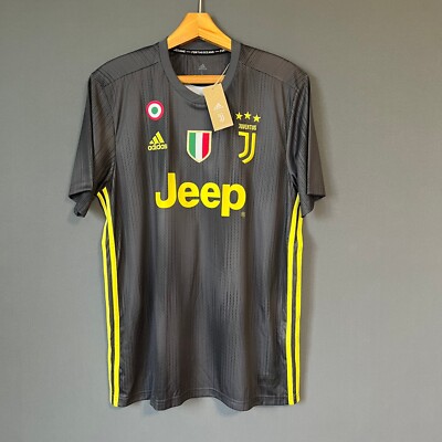 Emre Can Juventus Jersey 2018 2019 Third LARGE Mens Football Shirt