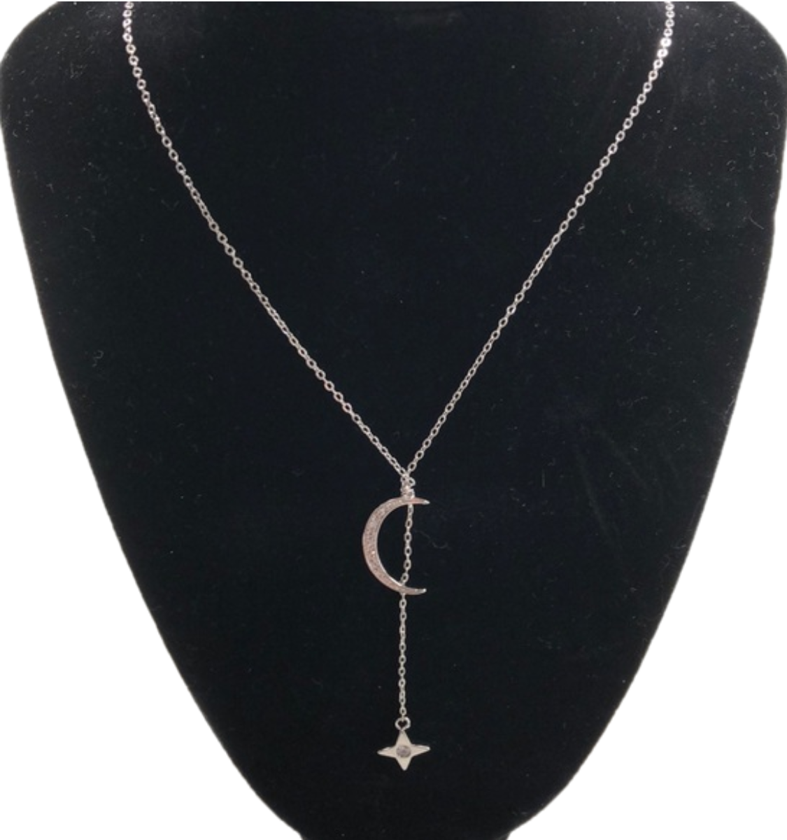 Lili Claspe Rope the Moon Star Lariat Necklace Rachel Zoe Box of