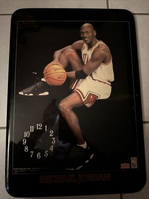 Chicago Bulls Michael Jordan Wall Clock Collectible Memorabilia