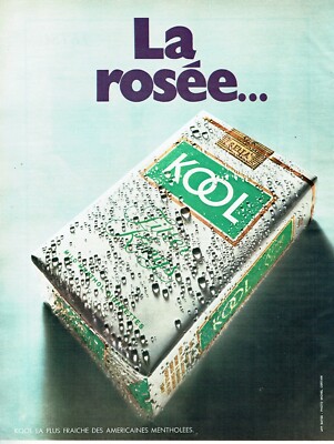 Advertising 099 1969 Kool the Dew Menthol Cigarette
