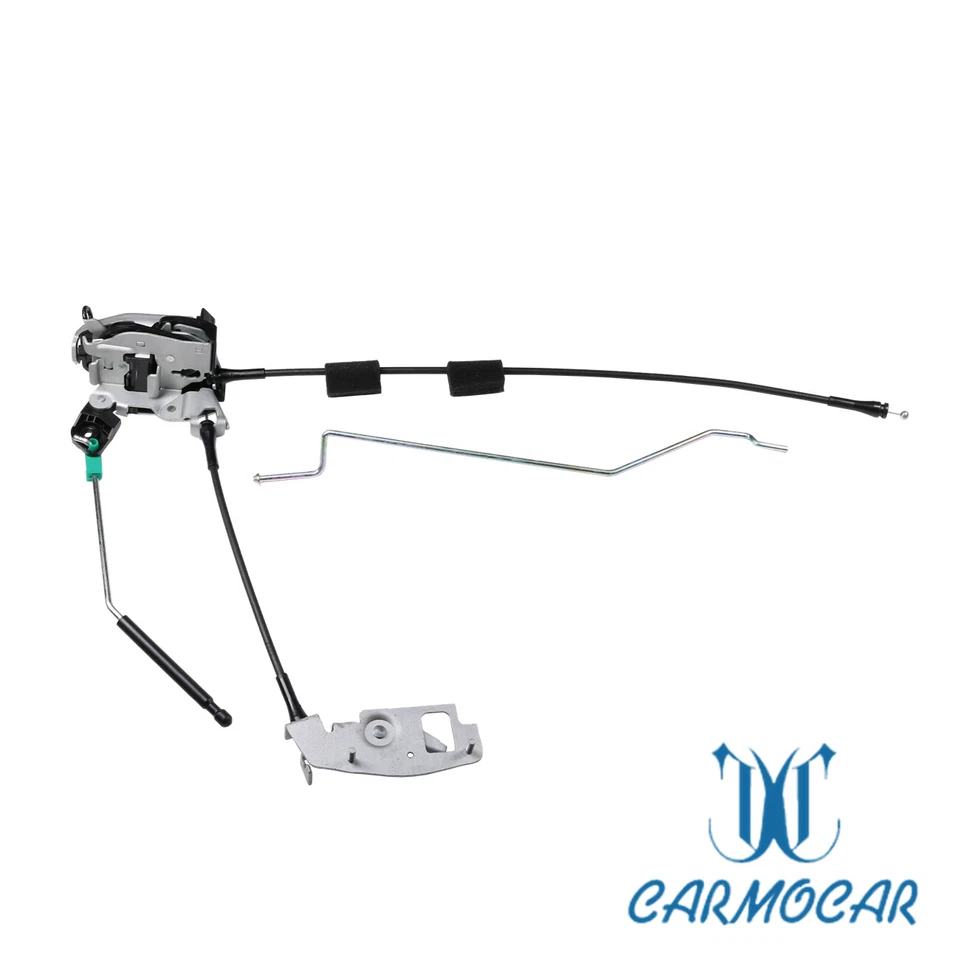 RH Rear Door Latch w Cable Rod For 1992-19 Ford Econoline E-350 E-250 E-150 Back - Imagem 2 de 4