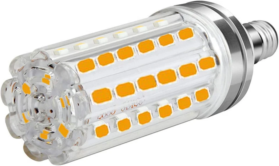 E12 Led Bulb 150 Watt Equivalent, 15W Led Candelabra Light Bulbs Warm White 3000 - Image 4 of 4