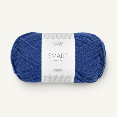 SMART von SANDNES GARN - BLÅ (5846) - 50 g / ca. 100 m Wolle