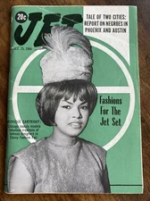 Vintage Jet Magazine October 15 1964 Monique Cartright Fashions For The Jet Set