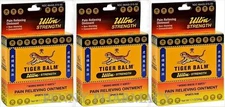 Tiger Balm Ultra Strength Pain Relieving Ointment 50 gm - 1.7 oz(3 Pack)