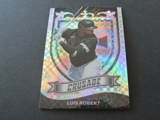 2021 Chronicles Baseball Luis Robert Crusade Card #21 Building Blocks Prizm