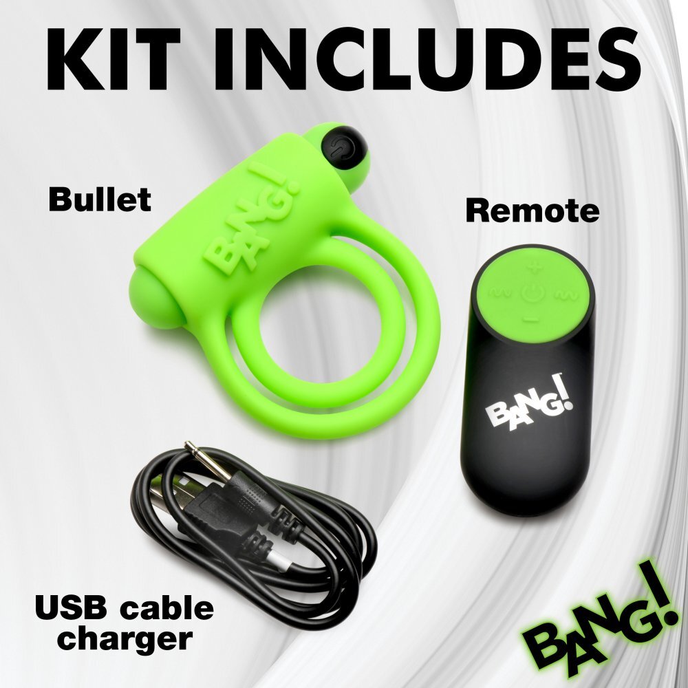 Bang!: Glow-in-the-Dark Silicone Vibrating Cock Ring ---FREE SHIPPING!!! | eBay Bang!: Glow-in-the-Dark Silicone Vibrating Cock Ring ---FREE SHIPPING!!! | eBay