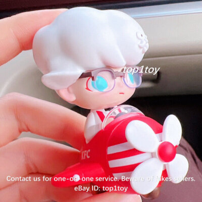 DIMOO x KFC China's 35th Anniversary Pilot Colonel Mini Figure | eBay