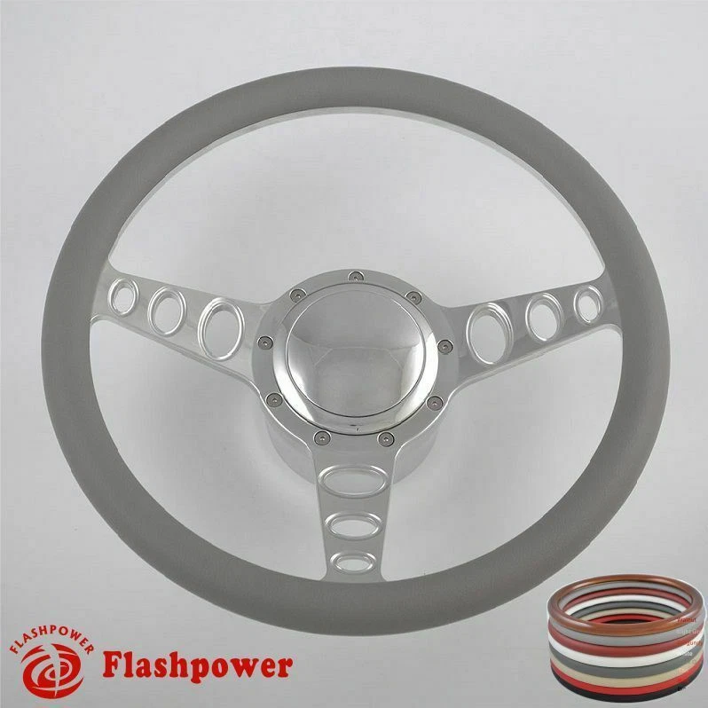 Volantes Billet 14"" Borgoña Medio Envoltura Personalizados Safari Grand Prix GMC Foto 3 de 4